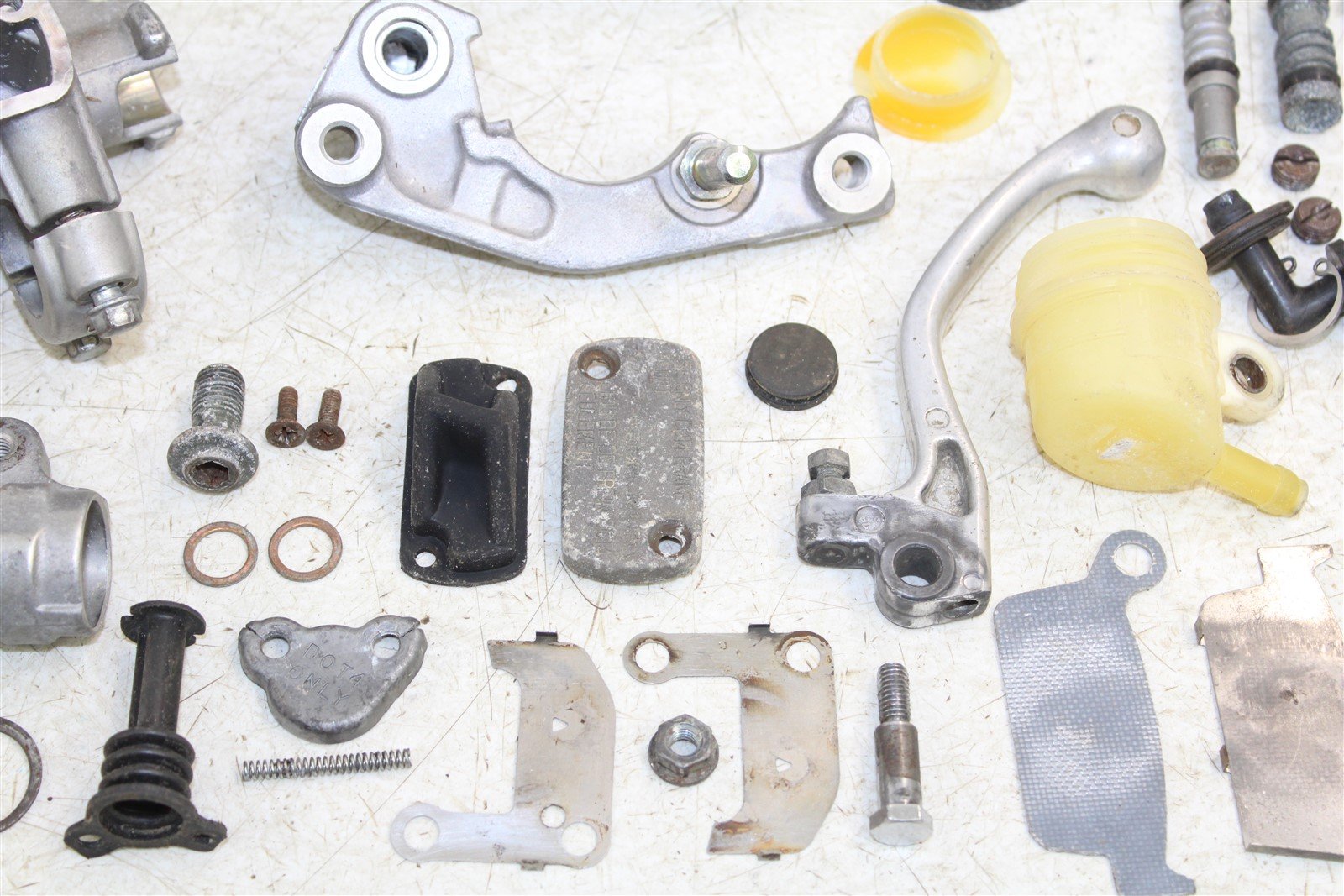 2001 Yamaha WR 250F Brake Parts Kit Front Rear Caliper Master Cylinder Cap