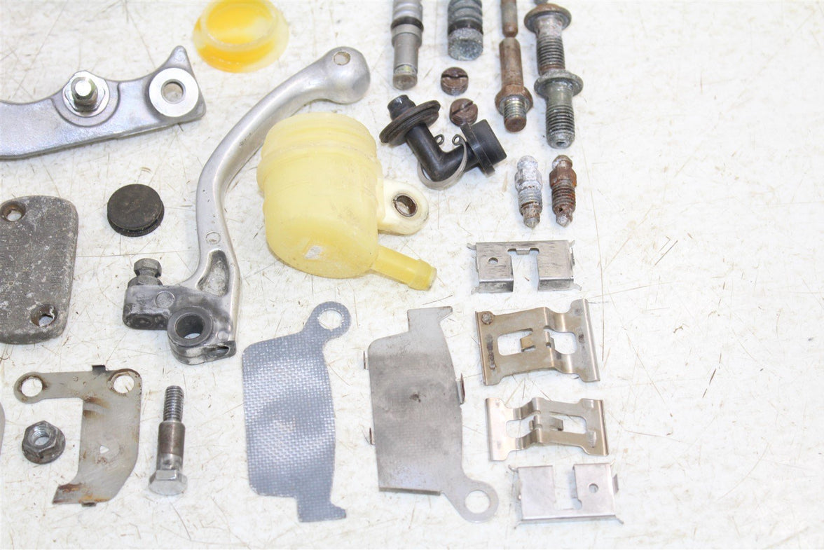 2001 Yamaha WR 250F Brake Parts Kit Front Rear Caliper Master Cylinder Cap