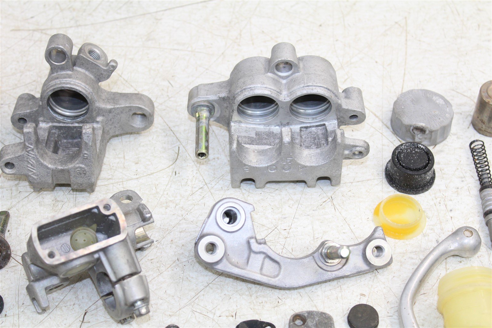 2001 Yamaha WR 250F Brake Parts Kit Front Rear Caliper Master Cylinder Cap