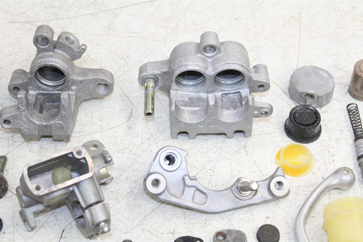 2001 Yamaha WR 250F Brake Parts Kit Front Rear Caliper Master Cylinder Cap
