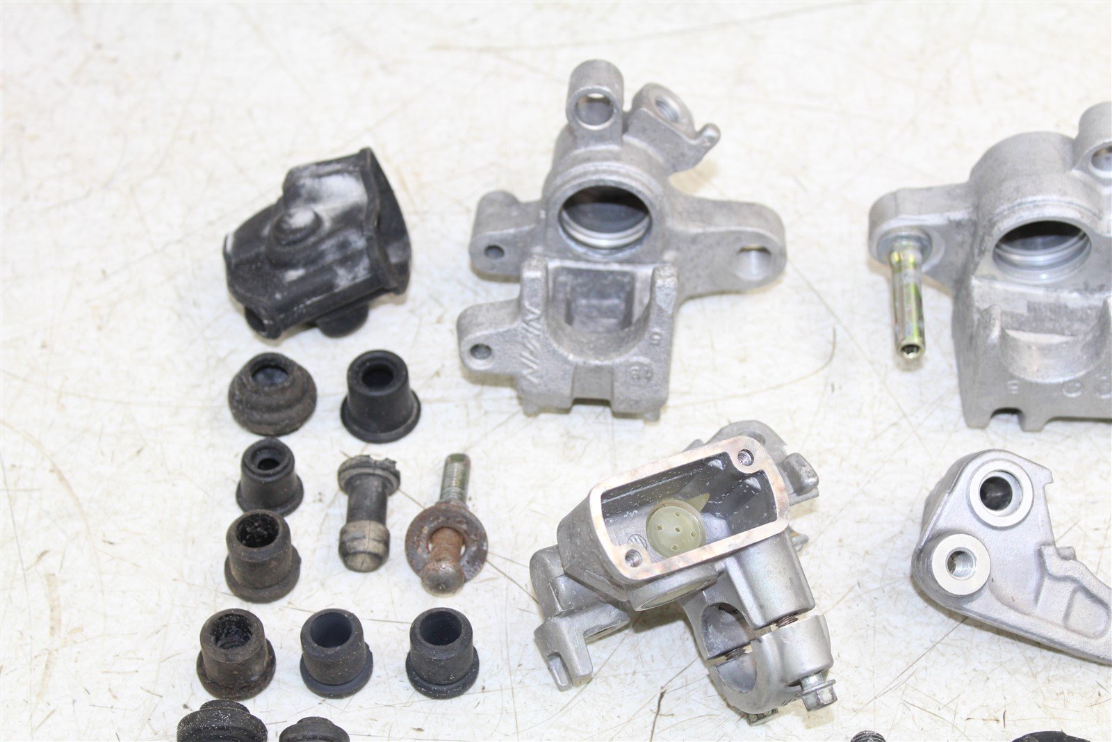2001 Yamaha WR 250F Brake Parts Kit Front Rear Caliper Master Cylinder Cap