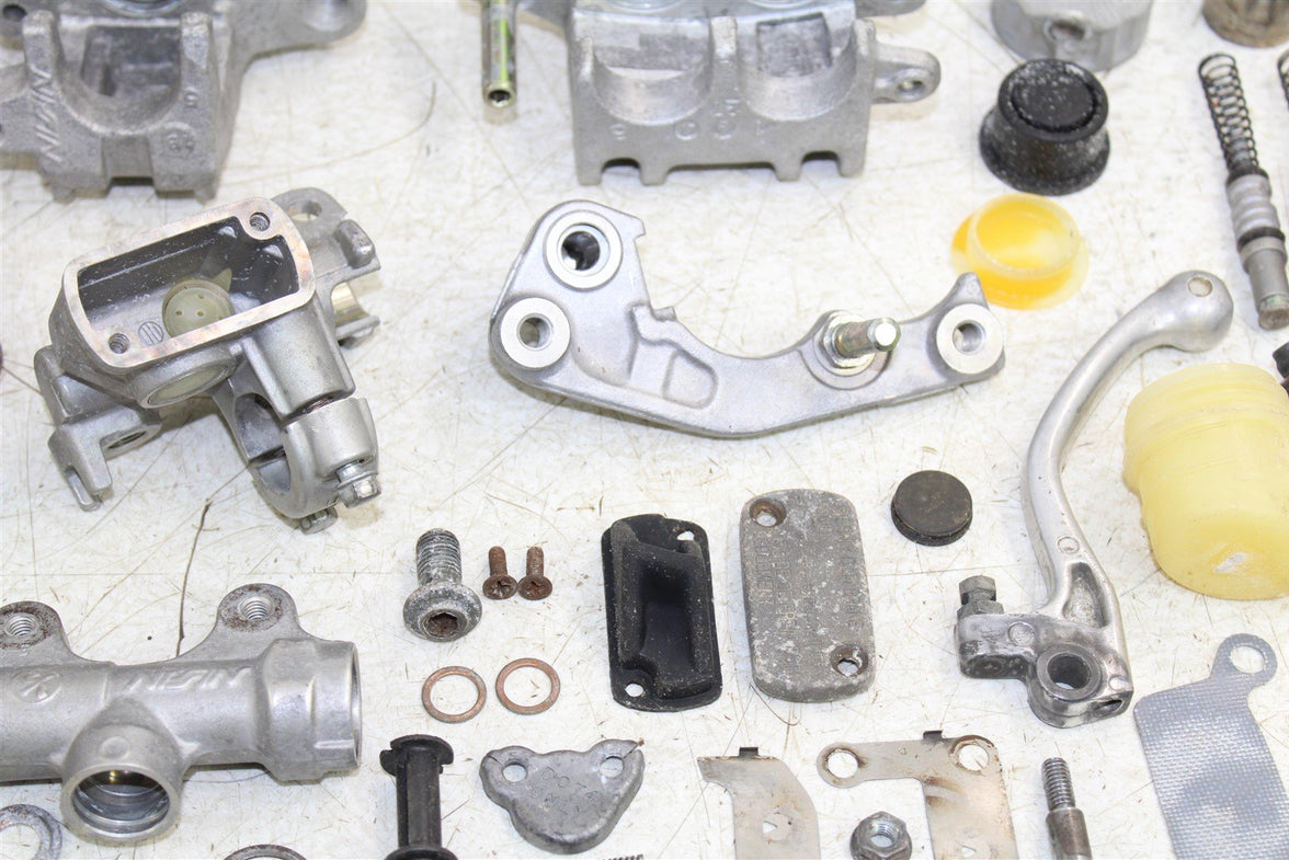 2001 Yamaha WR 250F Brake Parts Kit Front Rear Caliper Master Cylinder Cap