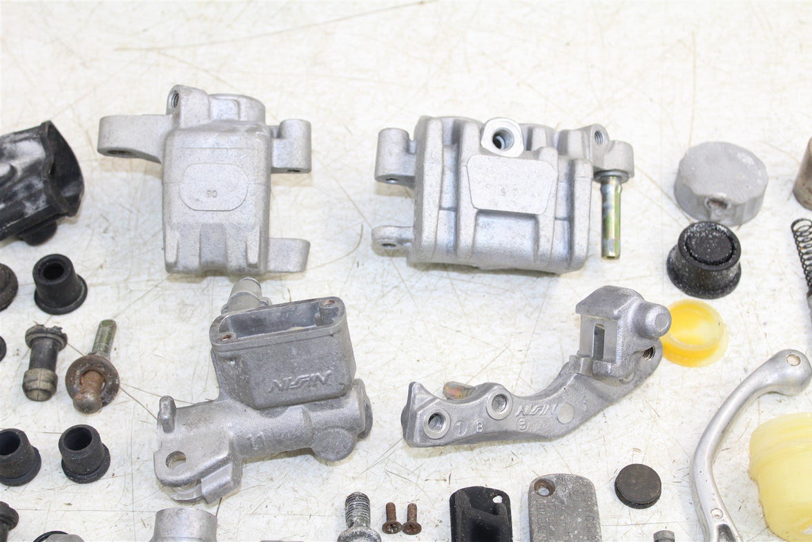 2001 Yamaha WR 250F Brake Parts Kit Front Rear Caliper Master Cylinder Cap