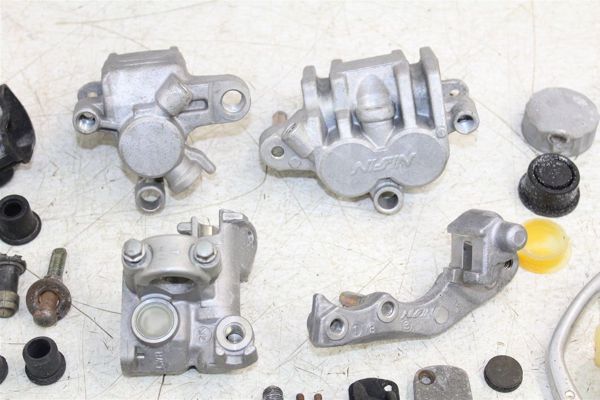 2001 Yamaha WR 250F Brake Parts Kit Front Rear Caliper Master Cylinder Cap