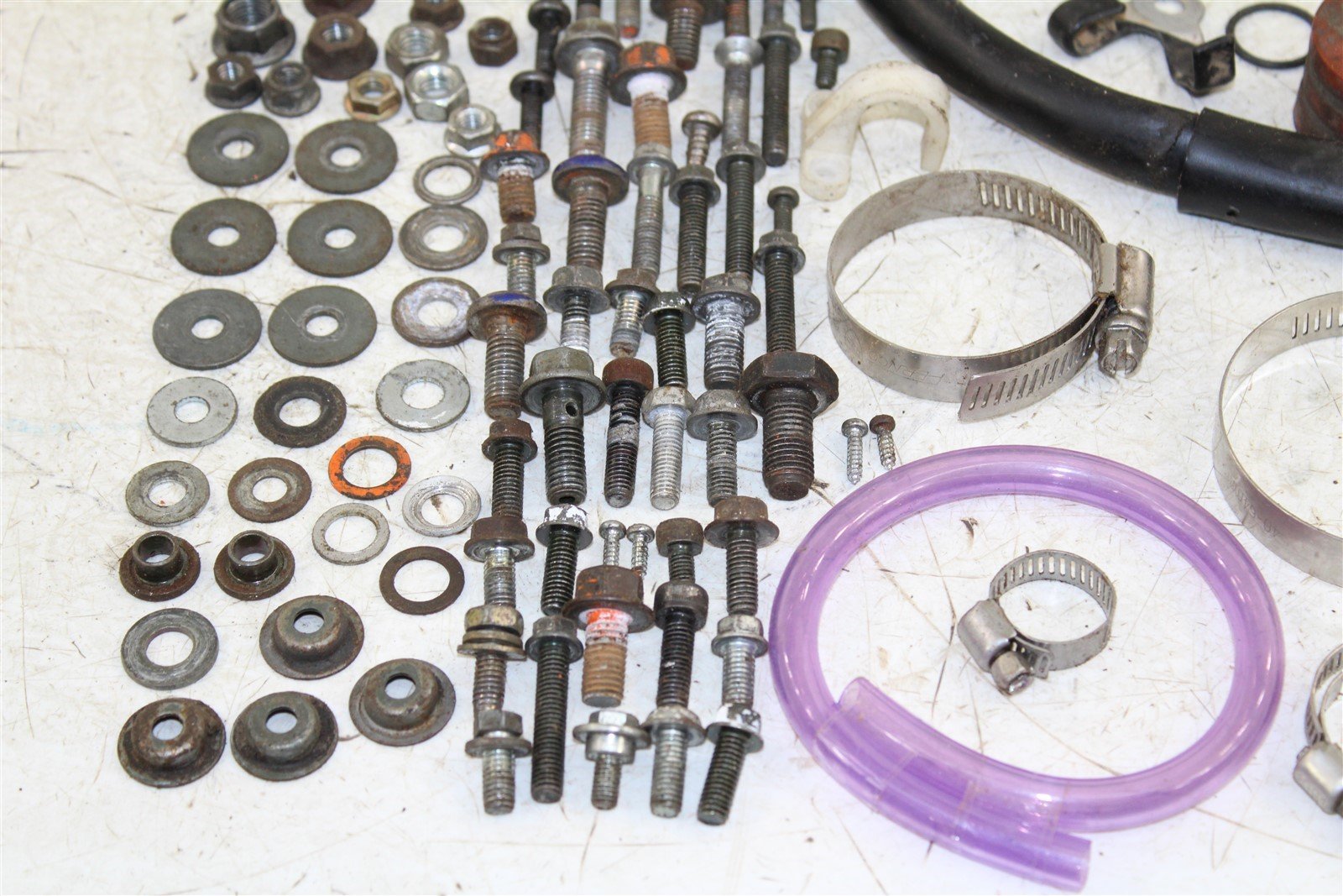 2001 Yamaha WR 250F Chassis Bolt Kit Hardware Linkage Relay Arm Hose Sprocket
