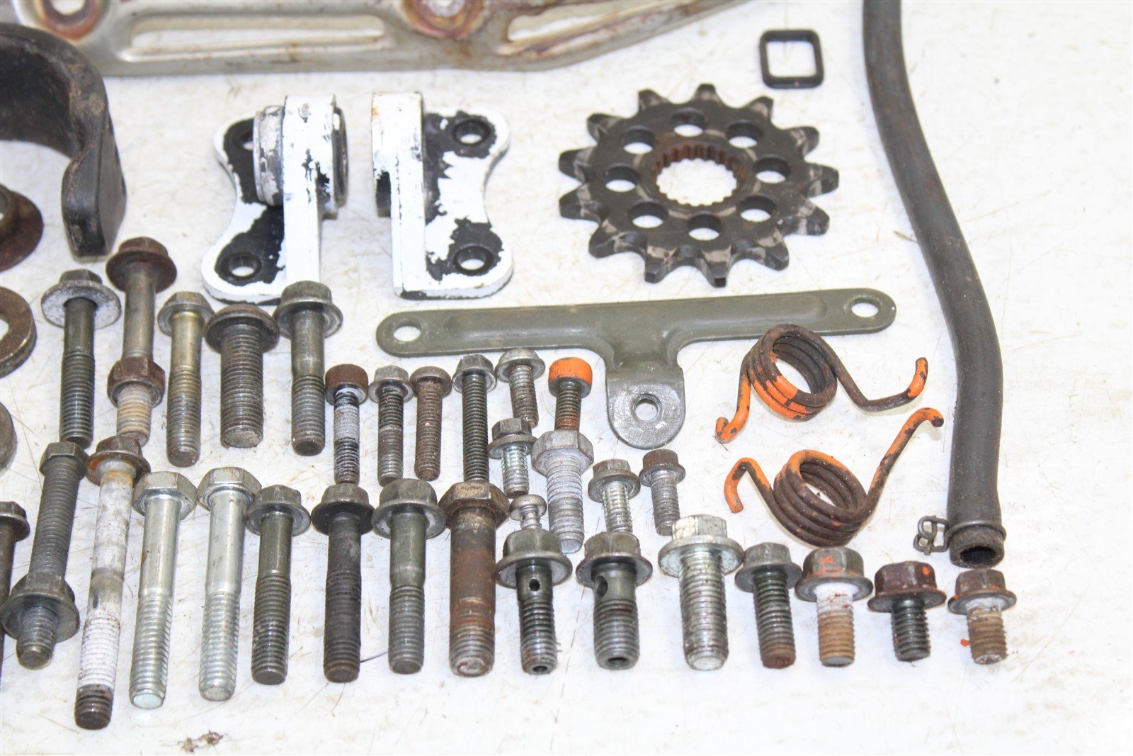 2001 Yamaha WR 250F Chassis Bolt Kit Hardware Linkage Relay Arm Hose Sprocket