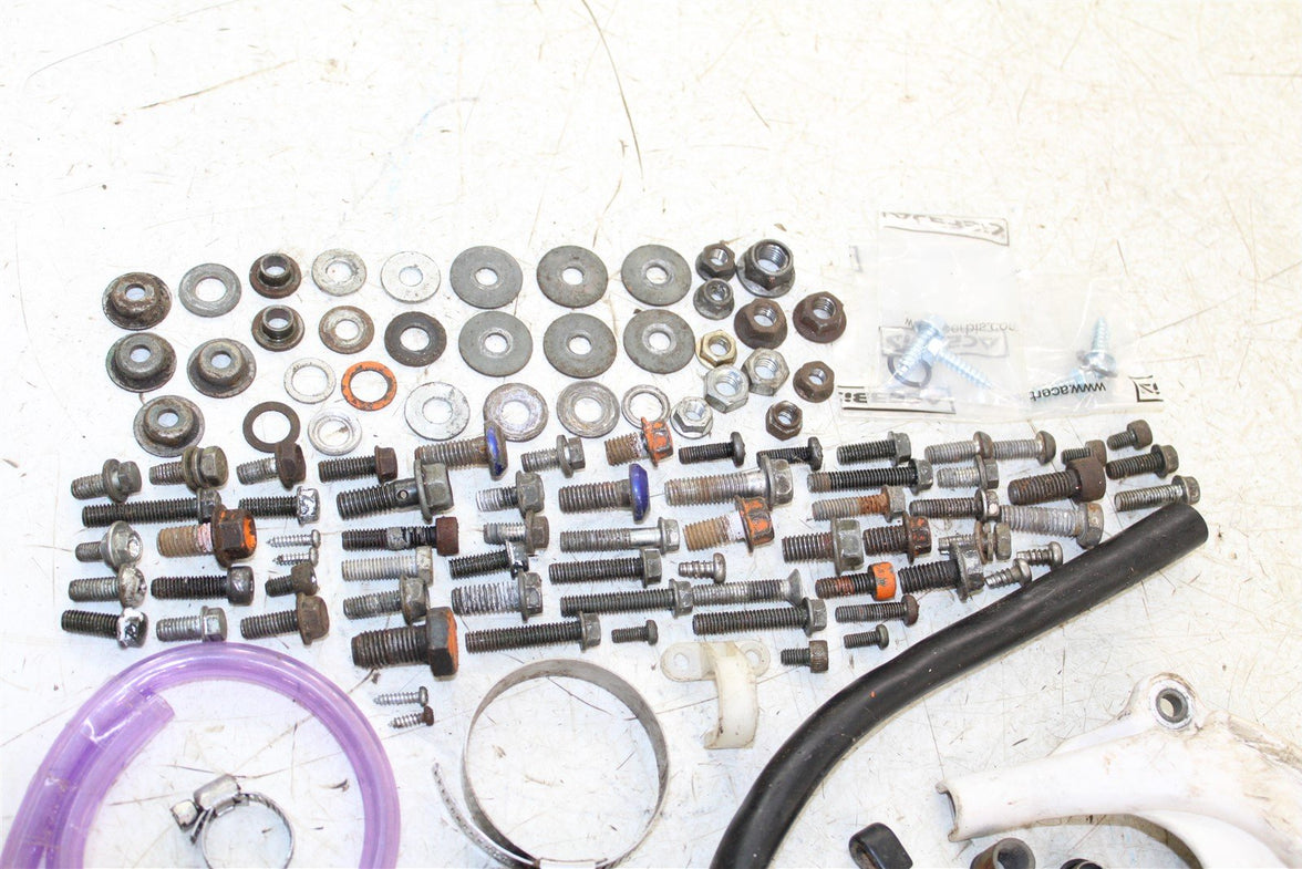 2001 Yamaha WR 250F Chassis Bolt Kit Hardware Linkage Relay Arm Hose Sprocket