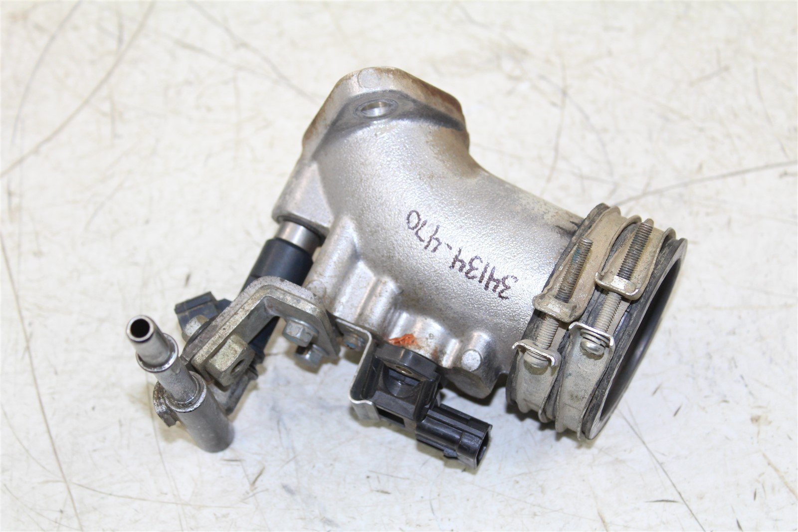 2008 Polaris Sportsman 500 EFI HO Intake Manifold Adapter Injector Fuel Rail