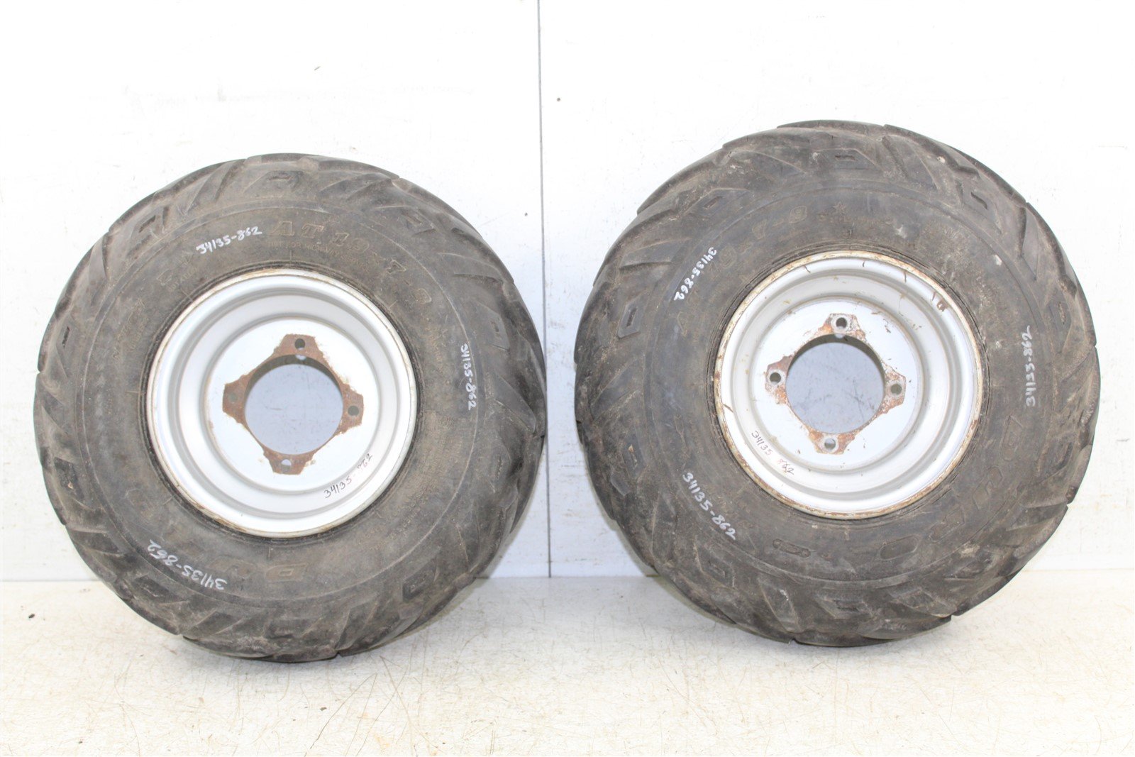 2003 Polaris Sportsman 90 Front Wheel Set Rims