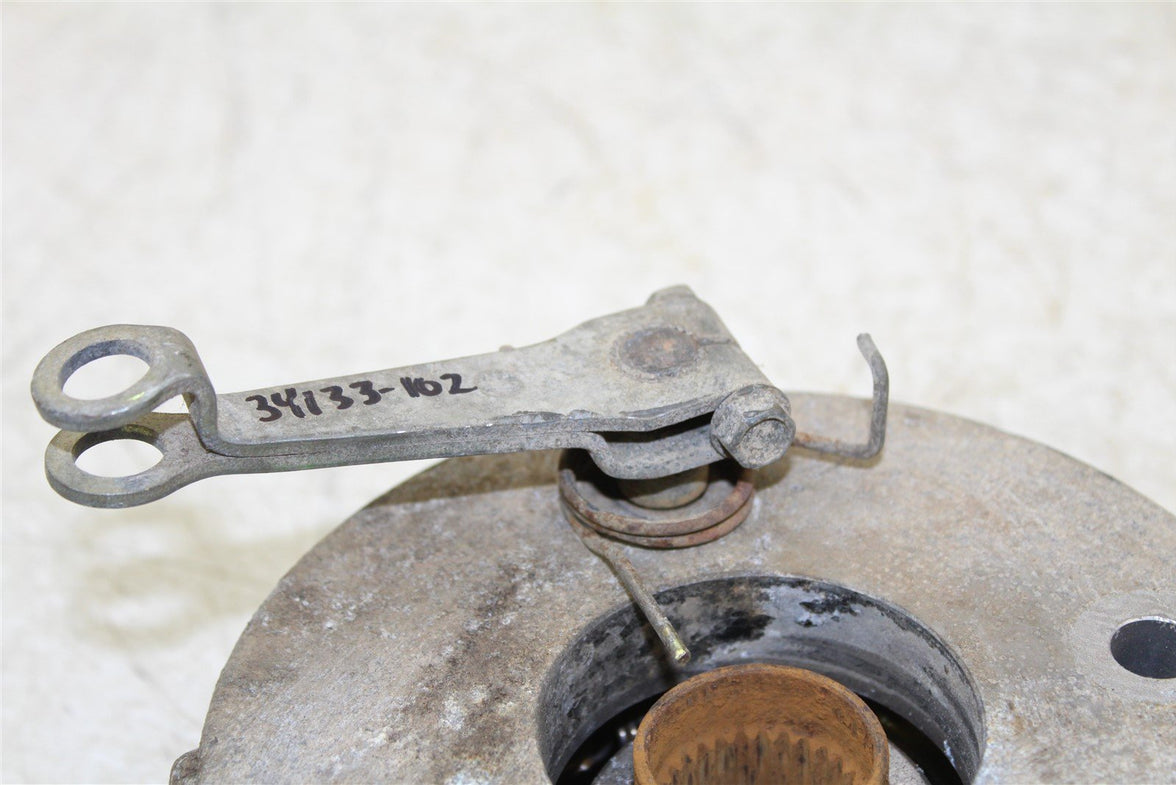 2003 Polaris Sportsman 90 Rear Brake Drum Backing Plate Panel Hub