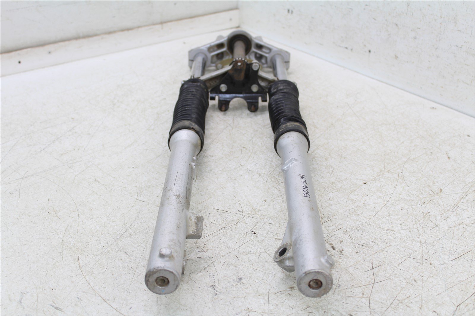 2002 Honda XR 80R Front Suspension Fork Legs Tubes Triple Clamps Steering Stem