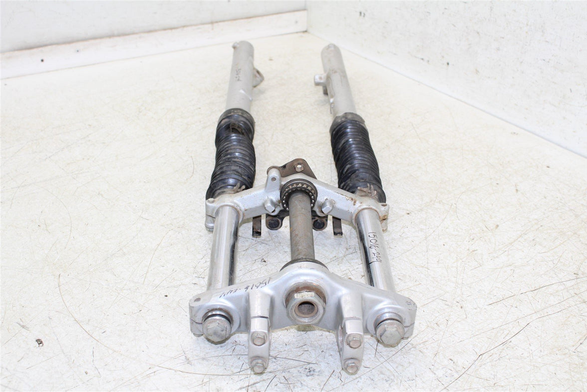 2002 Honda XR 80R Front Suspension Fork Legs Tubes Triple Clamps Steering Stem