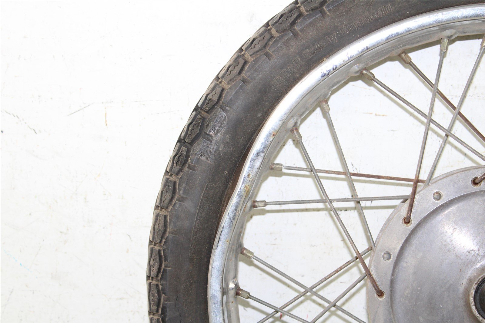 1972 Honda CB 175 Front Wheel Rim Hub