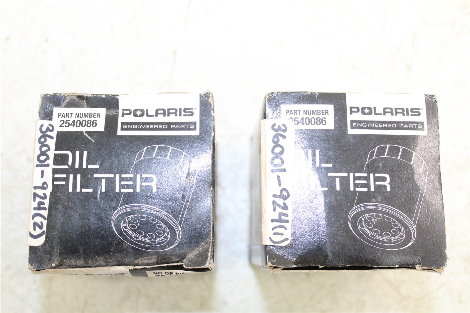 Genuine Polaris Oil Filters 2540086 RZR, Ranger, General, ACE & More QTY:2