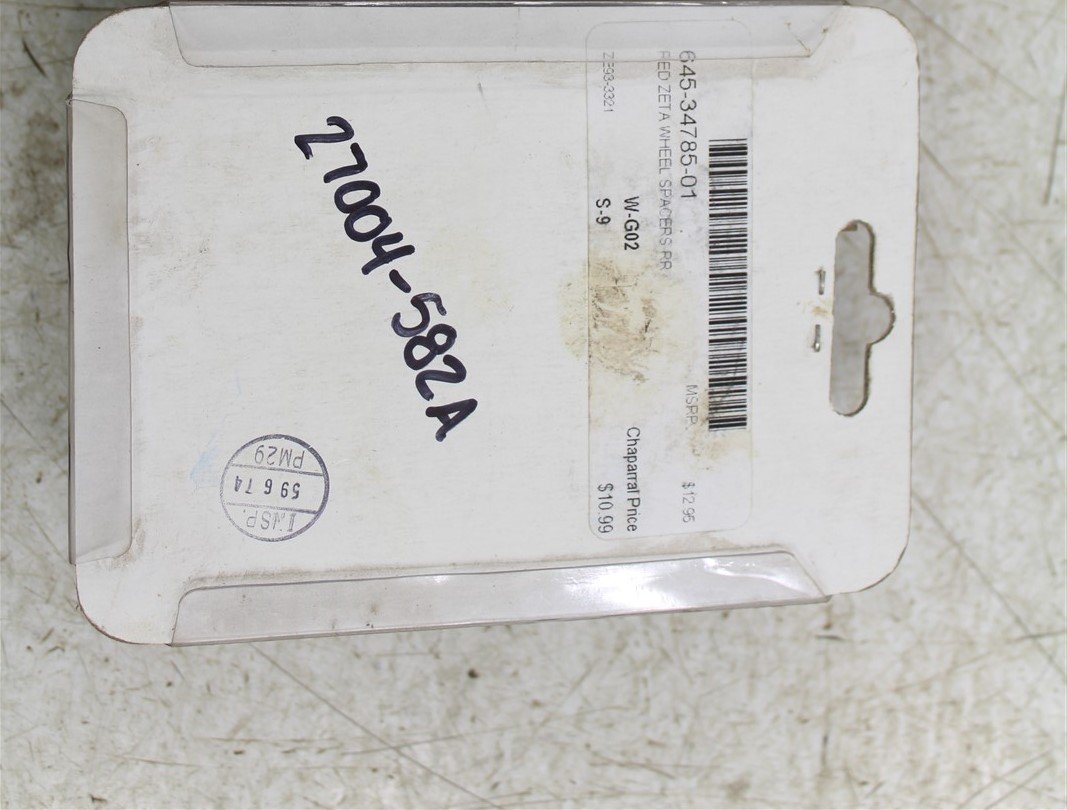 2010 Kawasaki KLX 250S Zeta Red Rear Wheel Spacers NEW