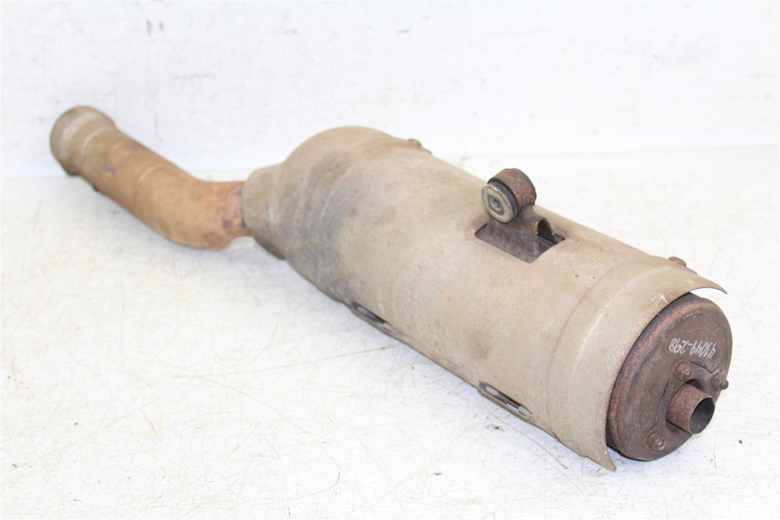 2003 Suzuki Vinson 500 4x4 Automatic Exhaust Head Pipe Silencer Muffler