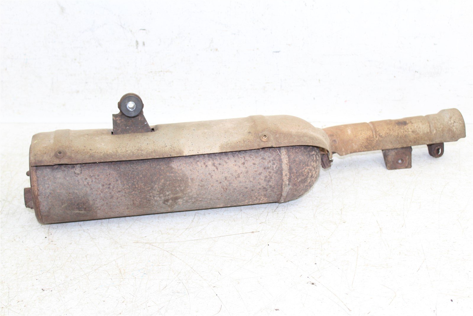 2003 Suzuki Vinson 500 4x4 Automatic Exhaust Head Pipe Silencer Muffler