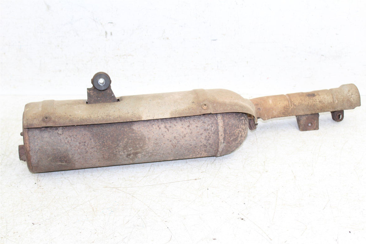 2003 Suzuki Vinson 500 4x4 Automatic Exhaust Head Pipe Silencer Muffler