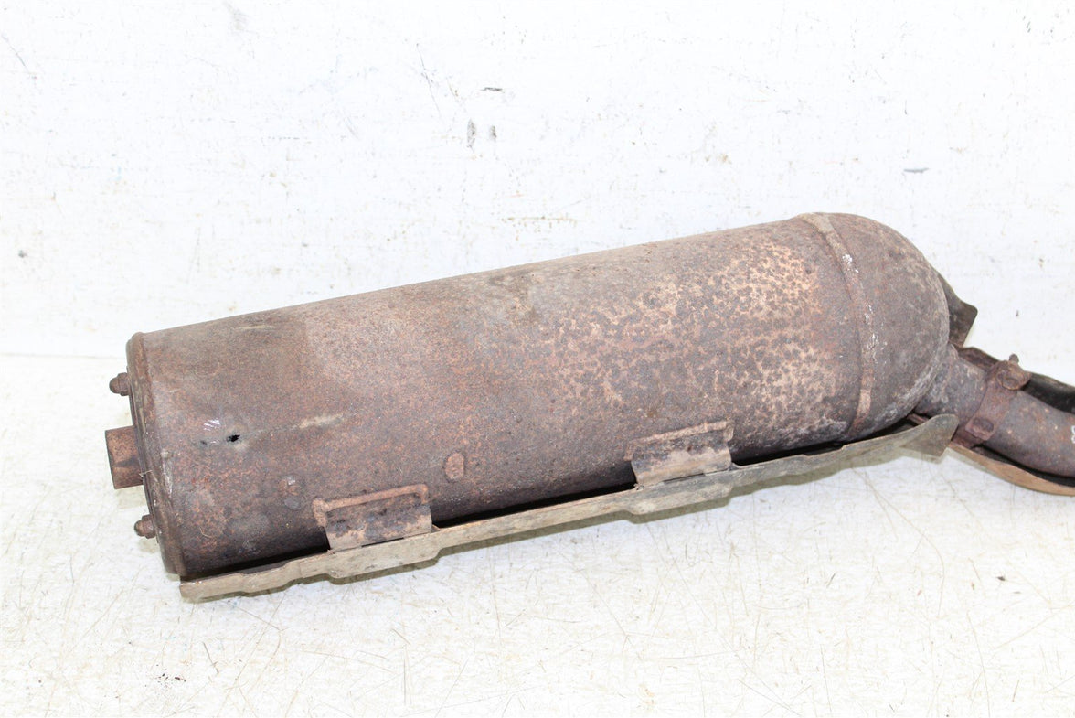 2003 Suzuki Vinson 500 4x4 Automatic Exhaust Head Pipe Silencer Muffler