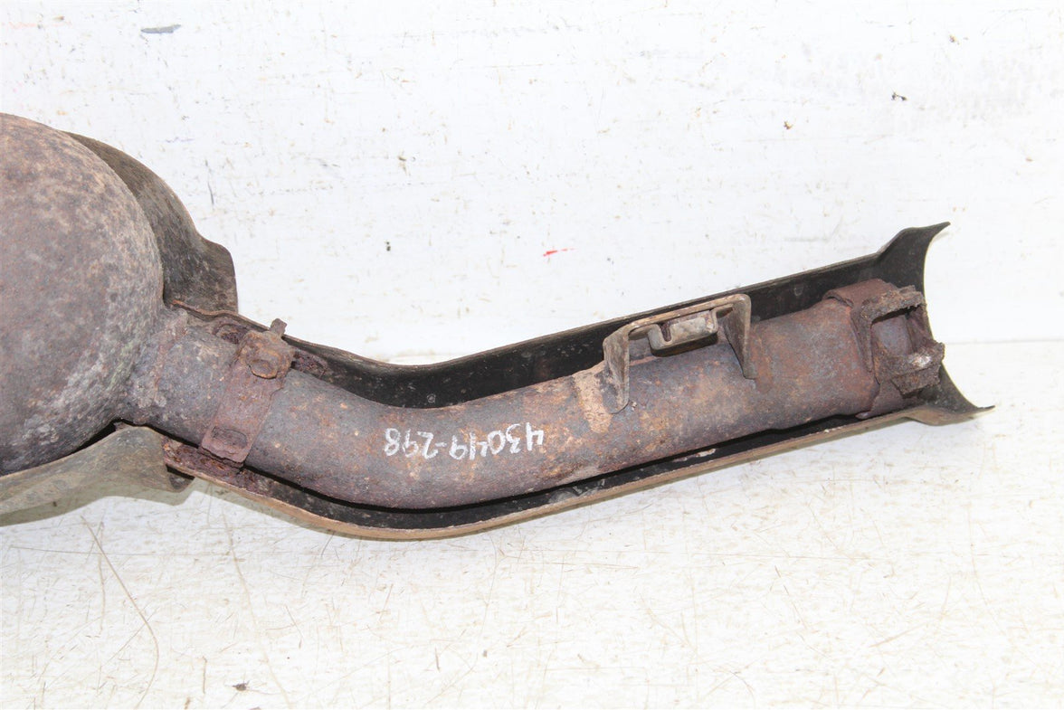2003 Suzuki Vinson 500 4x4 Automatic Exhaust Head Pipe Silencer Muffler