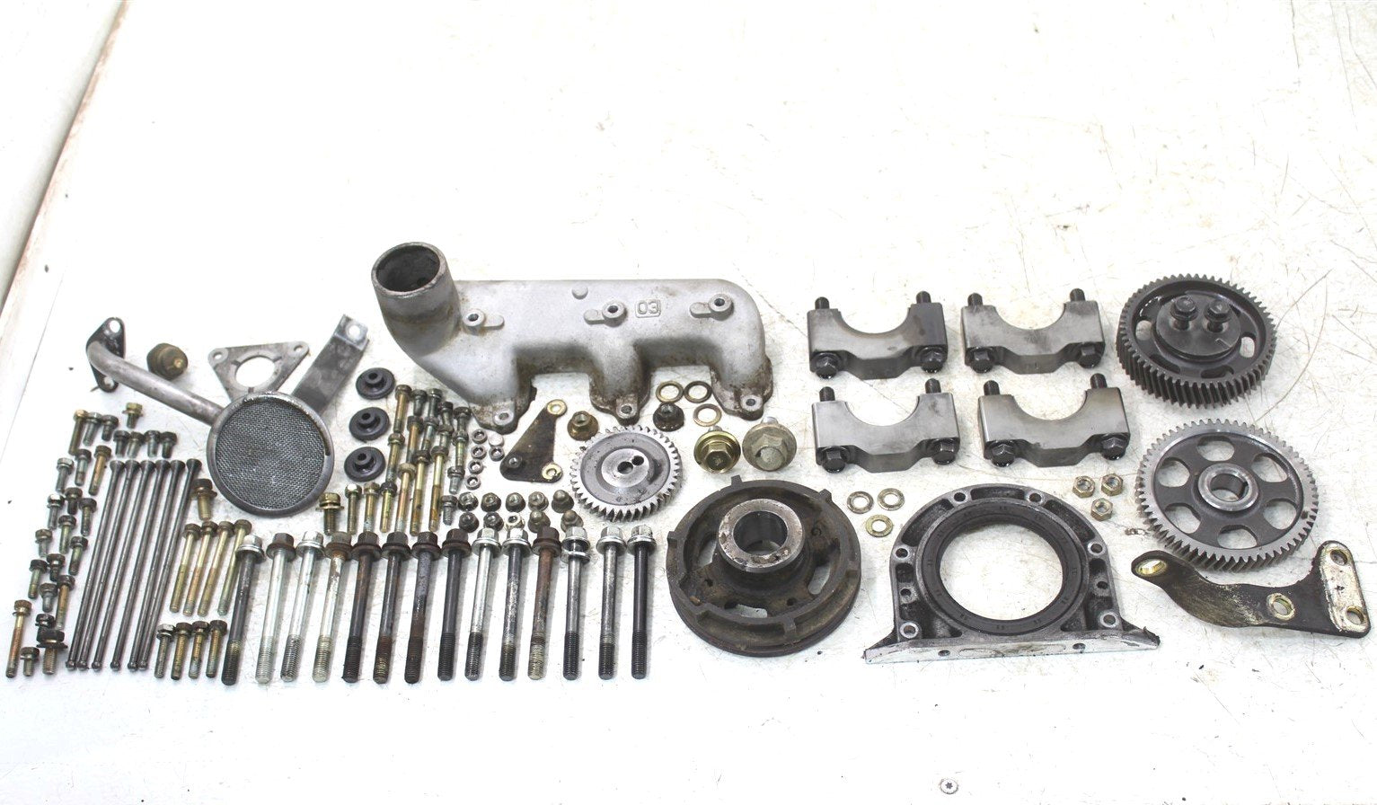 2002 Kawasaki Mule 2510 Diesel 4x4 Engine Motor Bolt Kit Hardware Gears Intake