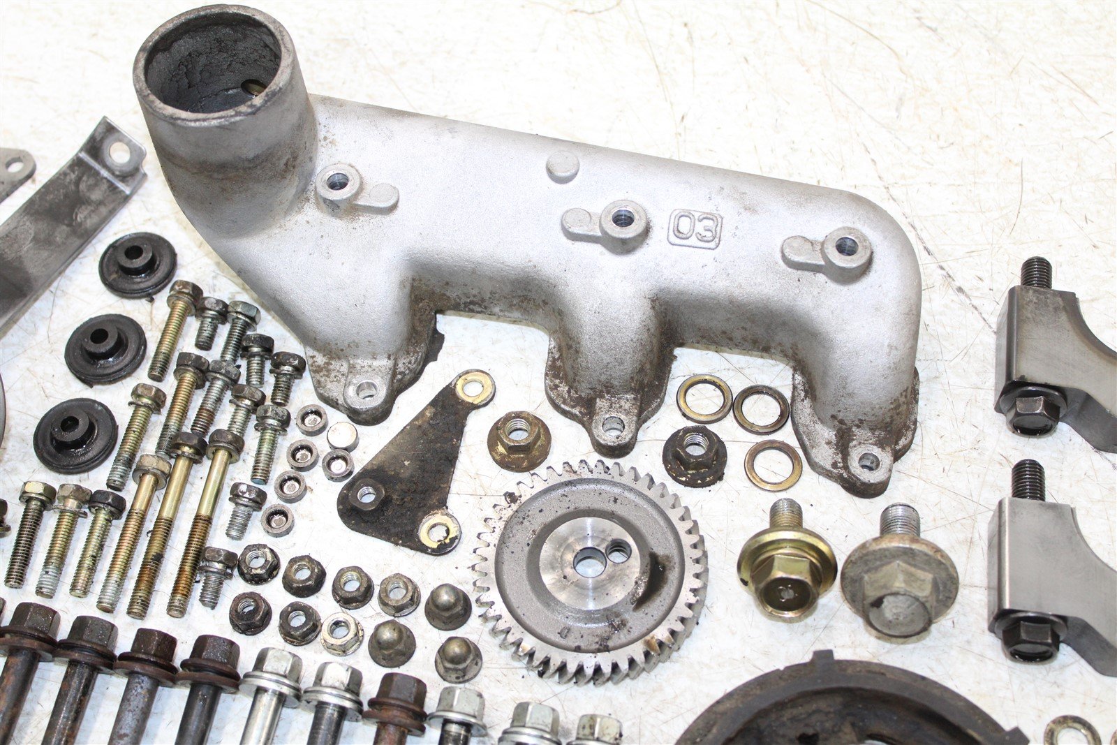 2002 Kawasaki Mule 2510 Diesel 4x4 Engine Motor Bolt Kit Hardware Gears Intake