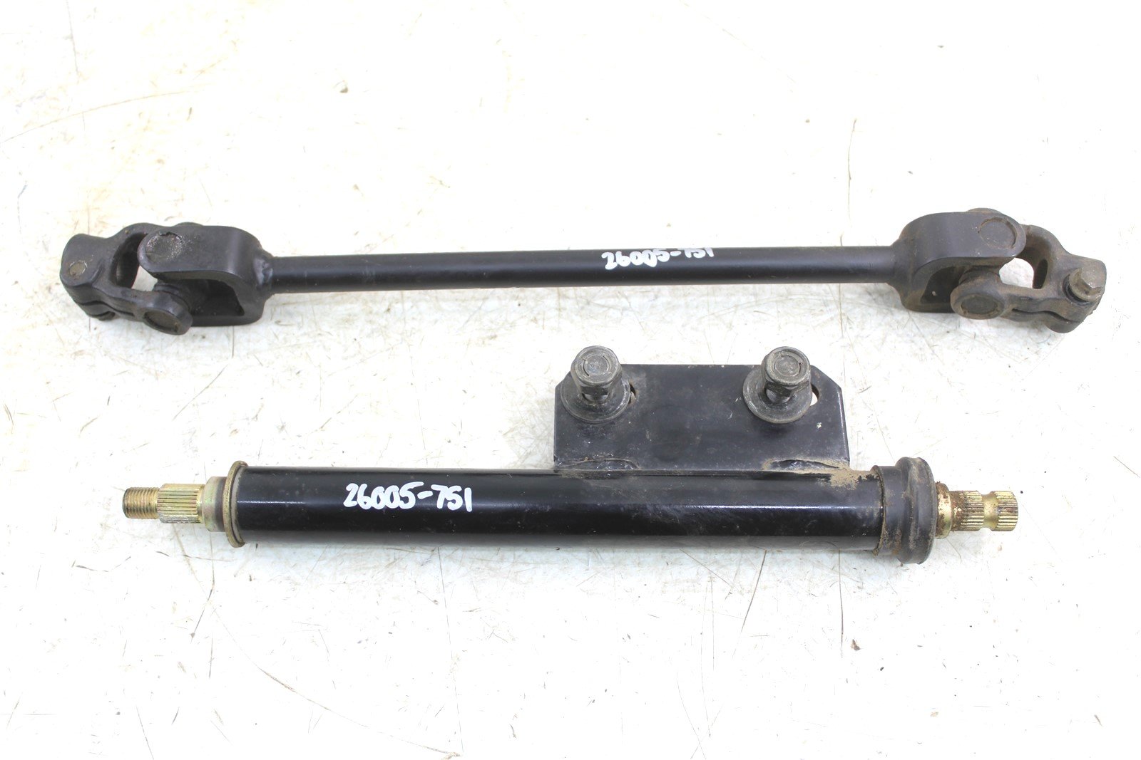 2002 Kawasaki Mule 2510 Diesel 4x4 Steering Shaft Knuckle U Joints
