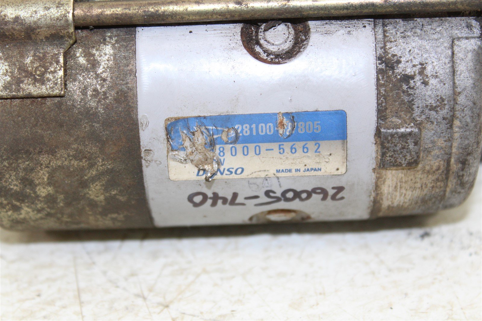 2002 Kawasaki Mule 2510 Diesel 4x4 Starter Motor