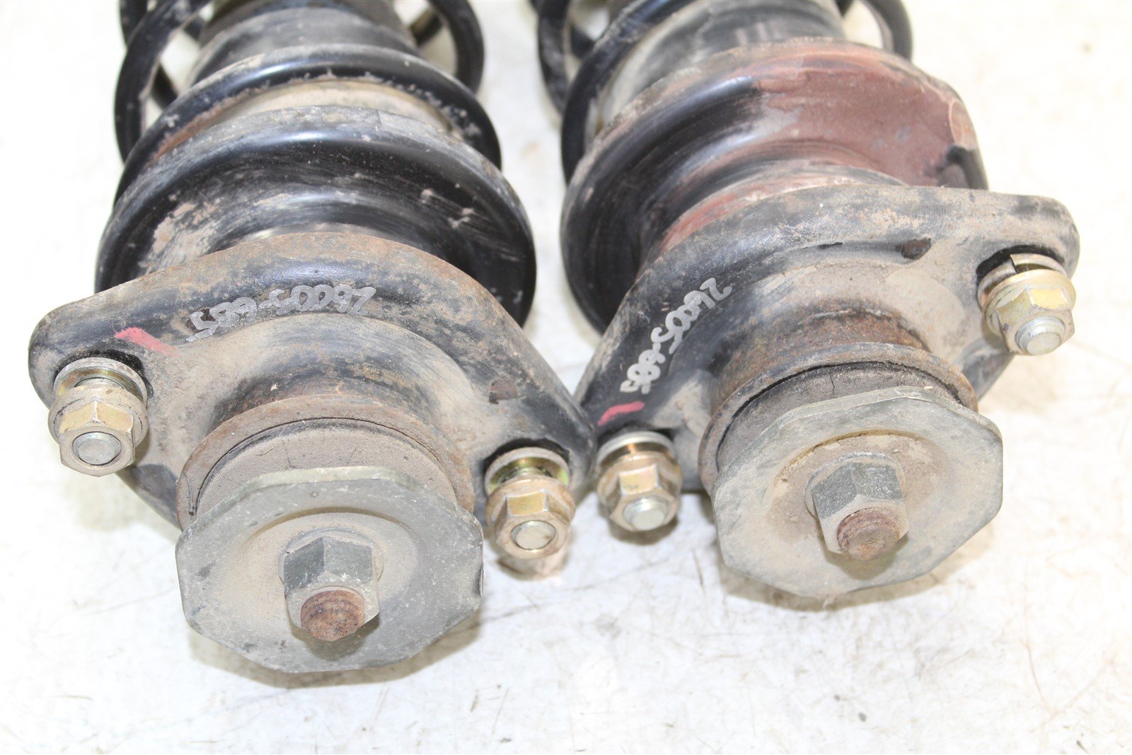 2002 Kawasaki Mule 2510 Diesel 4x4 Front Shocks Spring Absorber Left Right