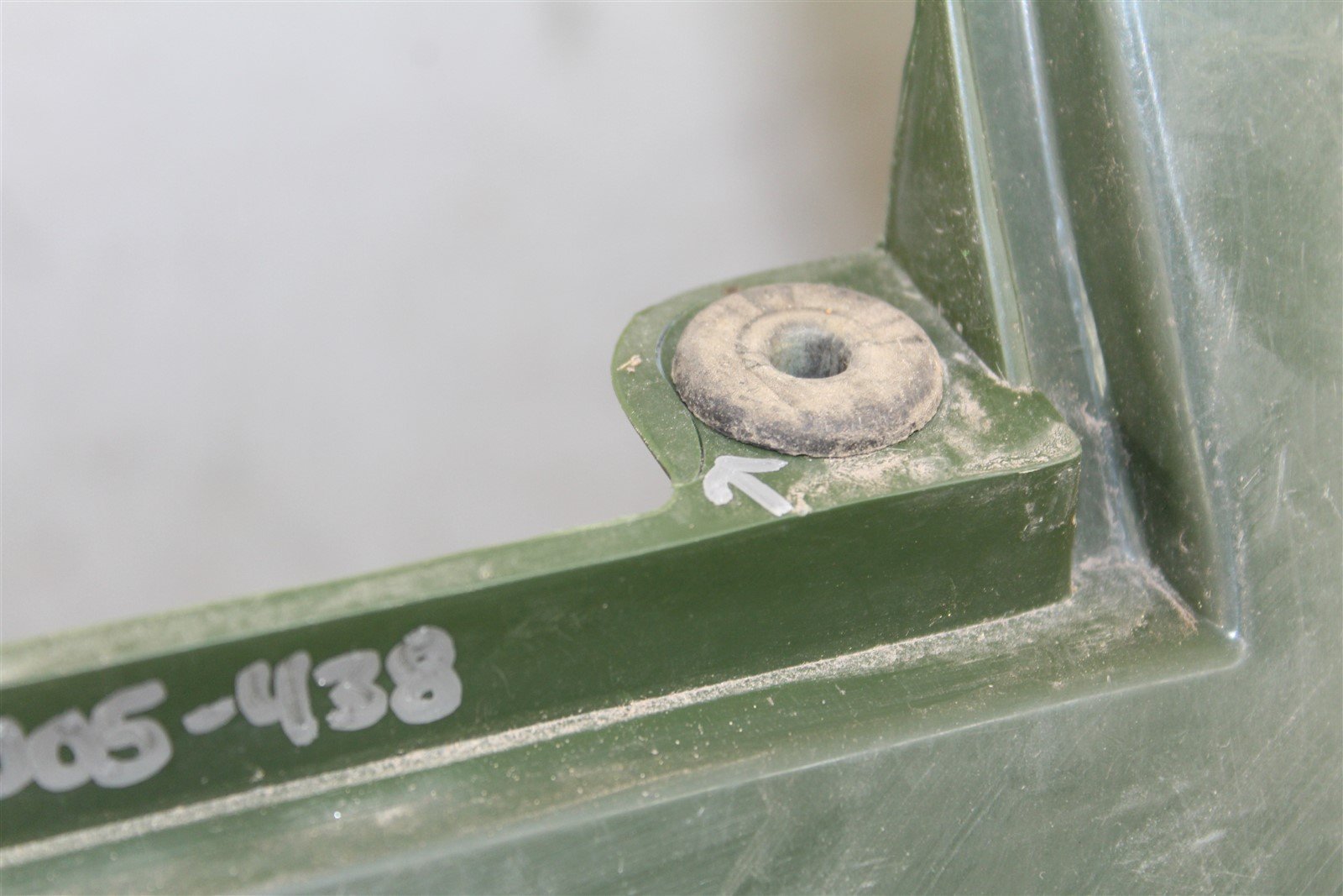 2002 Kawasaki Mule 2510 Diesel 4x4 Front Hood Plastic Fender