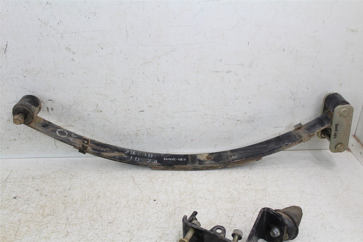 2002 Kawasaki Mule 2510 Diesel 4x4 Rear Left Leaf Spring Assembly w/ Bump Stop