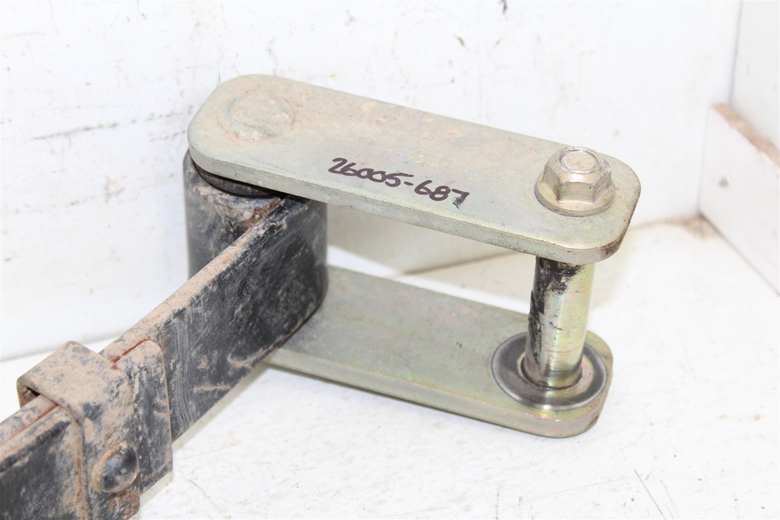 2002 Kawasaki Mule 2510 Diesel 4x4 Rear Left Leaf Spring Assembly w/ Bump Stop