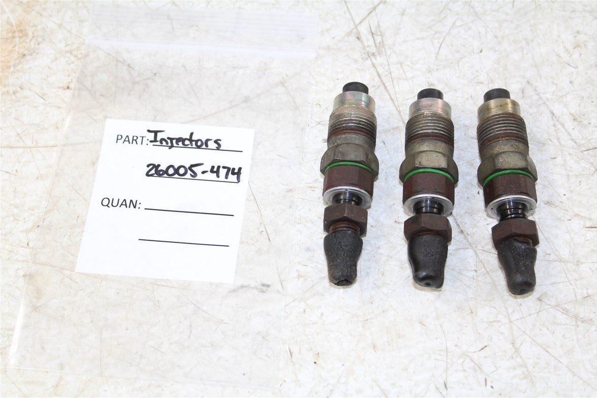 2002 Kawasaki Mule 2510 Diesel 4x4 Fuel Injectors