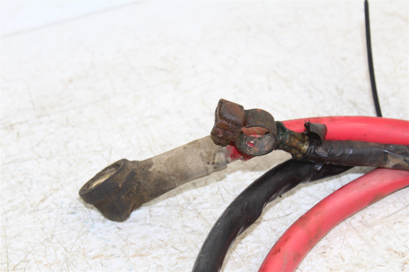 2002 Kawasaki Mule 2510 Diesel 4x4 Battery Terminal Ground Wires Positive Negative