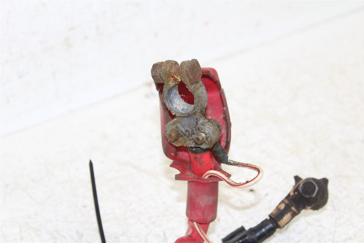 2002 Kawasaki Mule 2510 Diesel 4x4 Battery Terminal Ground Wires Positive Negative