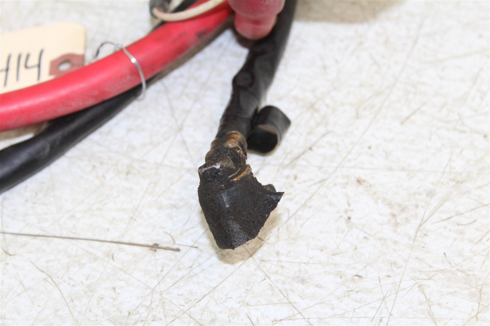 2002 Kawasaki Mule 2510 Diesel 4x4 Battery Terminal Ground Wires Positive Negative