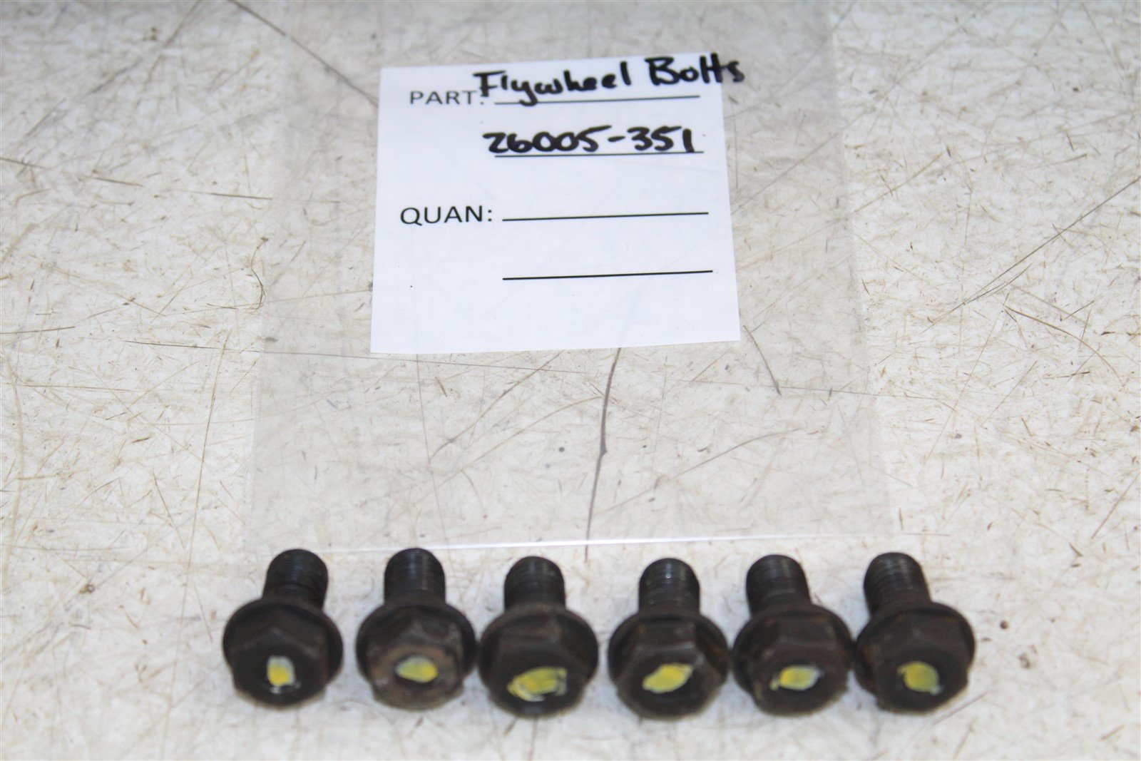 2002 Kawasaki Mule 2510 Diesel 4x4 Flywheel Magneto Mounting Bolts