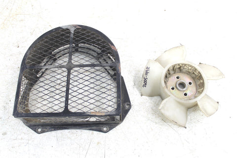 2002 Kawasaki Mule 2510 Diesel 4x4 Water Pump Cooling Fan w/ Guard Shield Cage