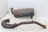 2002 Kawasaki Mule 2510 Diesel 4x4 Exhaust Head Pipe Silencer Muffler