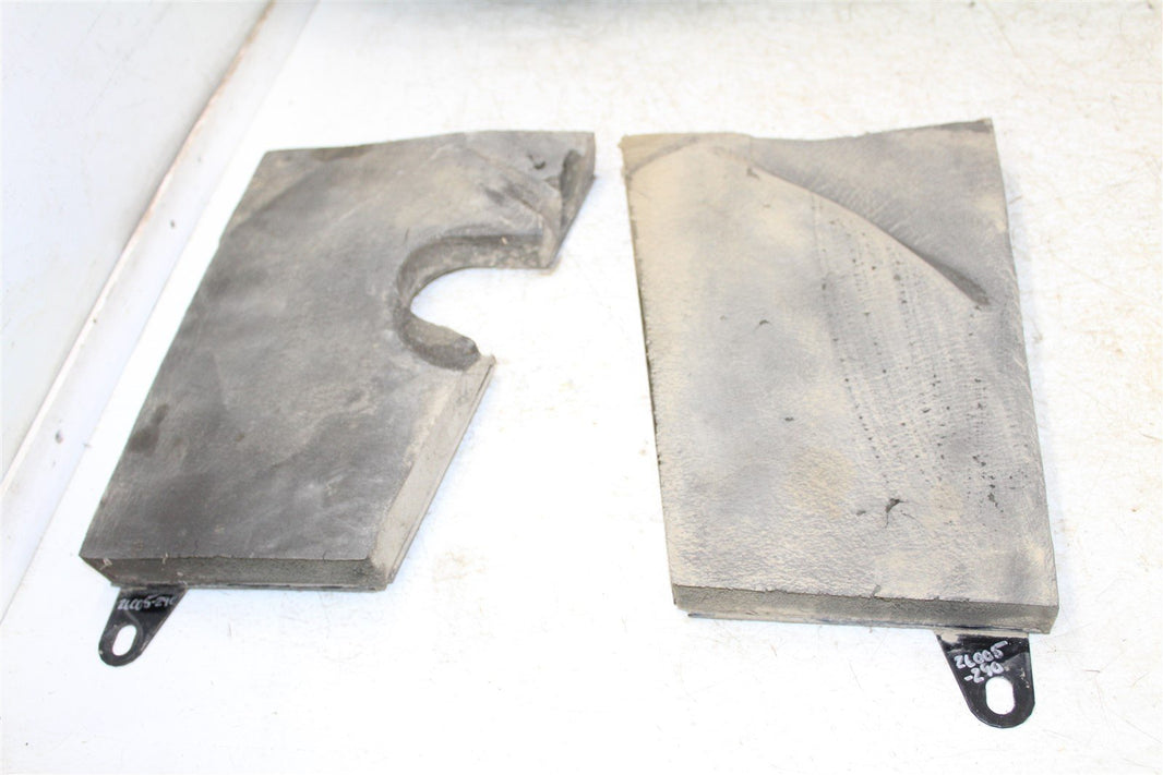 2002 Kawasaki Mule 2510 Diesel 4x4 Rear Side Covers w/ Foam Pads Left Right