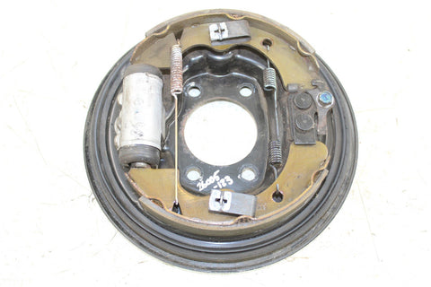 2002 Kawasaki Mule 2510 Diesel 4x4 Front Left Brake Backing Plate Panel Hub