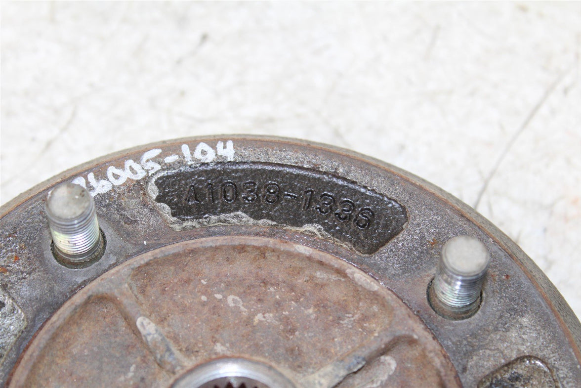 2002 Kawasaki Mule 2510 Diesel 4x4 Rear Right Brake Drum Hub