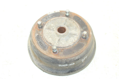 2002 Kawasaki Mule 2510 Diesel 4x4 Rear Left Brake Drum Hub