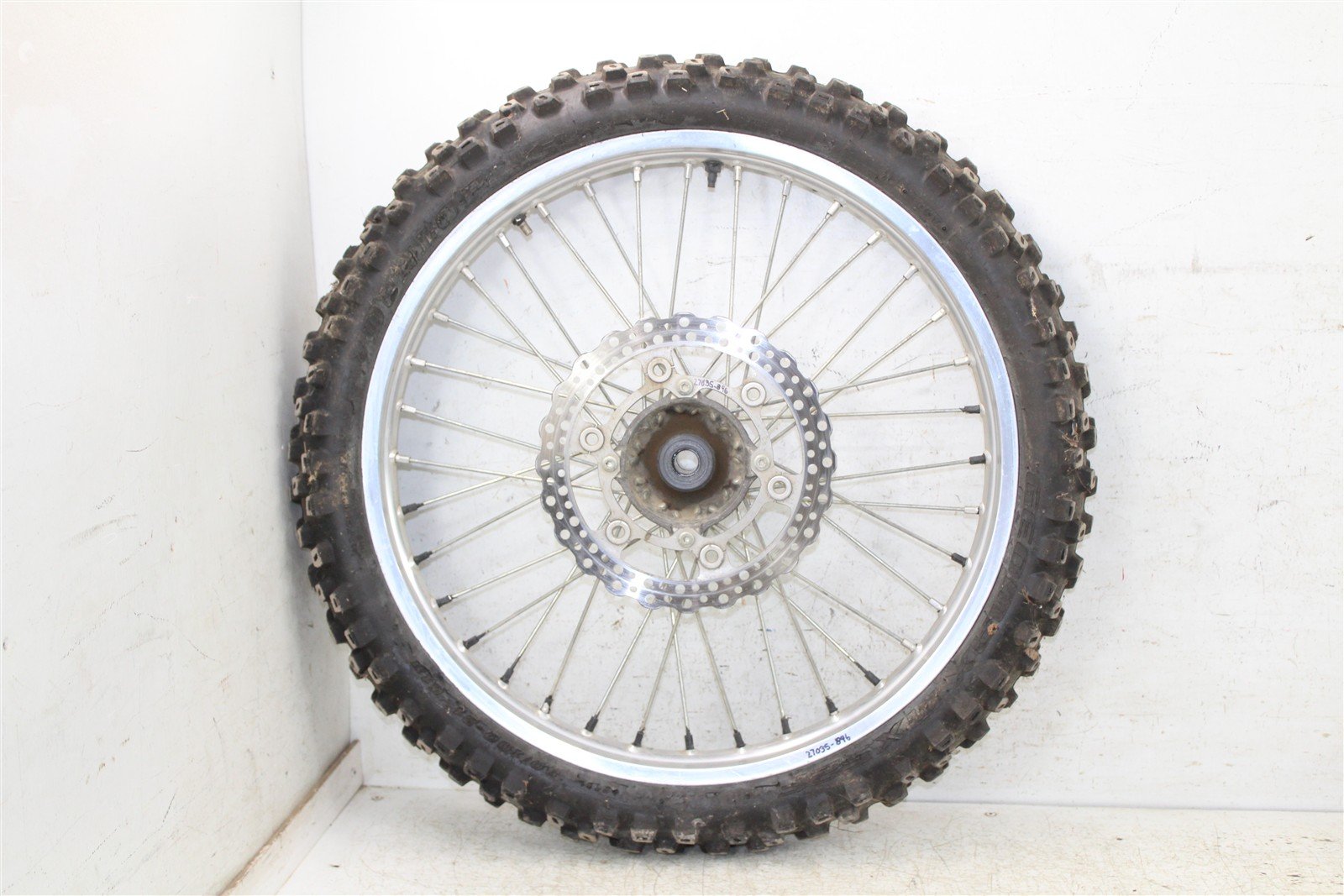 2007 Kawasaki KX 250F Front Wheel Rim w/ Brake Rotor