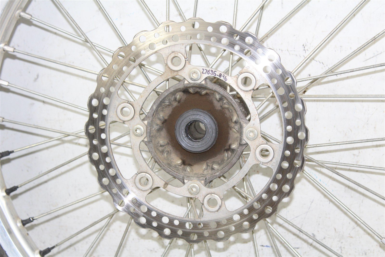 2007 Kawasaki KX 250F Front Wheel Rim w/ Brake Rotor