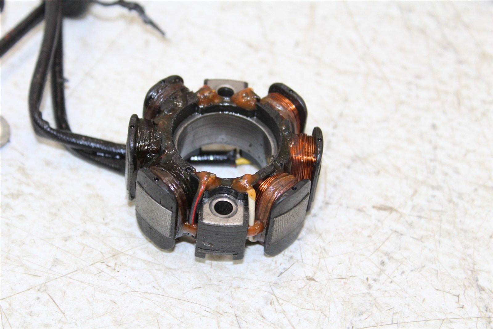 2007 Kawasaki KX 250F Stator Plate Magneto Coil