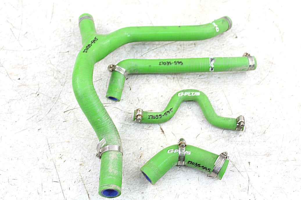 2007 Kawasaki KX 250F GPI Green Radiator Coolant Hoses