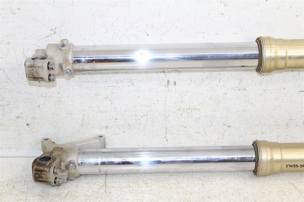 2007 Kawasaki KX 250F Fork Tubes Front Suspension Triple Clamps