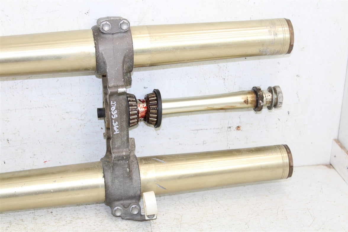 2007 Kawasaki KX 250F Fork Tubes Front Suspension Triple Clamps