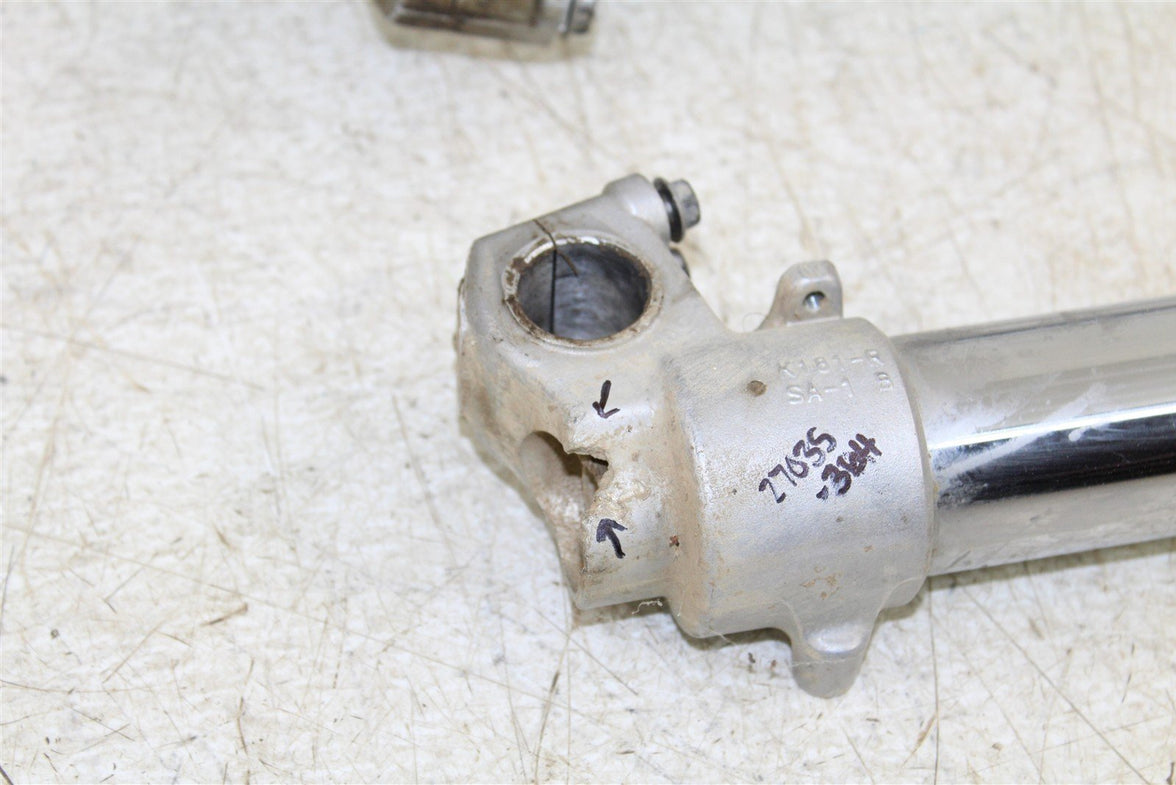 2007 Kawasaki KX 250F Fork Tubes Front Suspension Triple Clamps